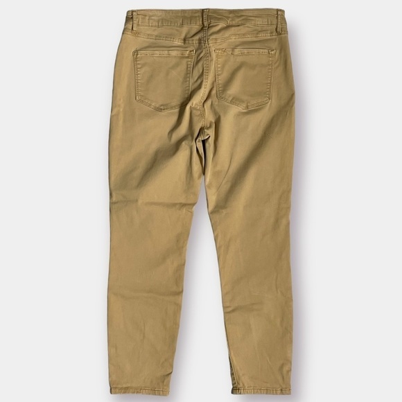 NEW Rewash High Rise Mustard Yellow Skinny Jeans Size 31 - Picture 2 of 6